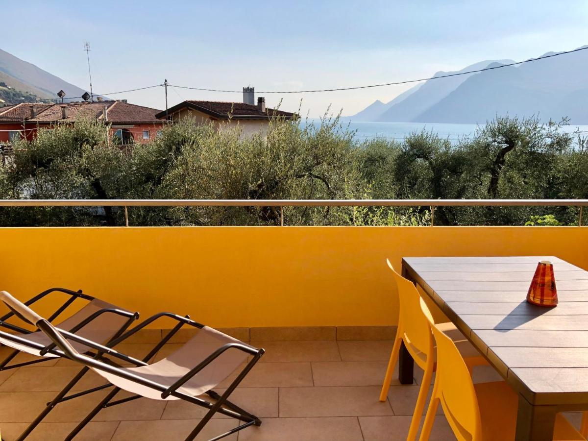 Lake View Sottodossi Apartment Malcesine Exteriör bild